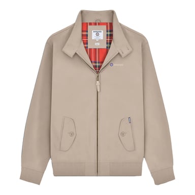 Lambretta - Harringtonjacke für Herren (Steinfarben)