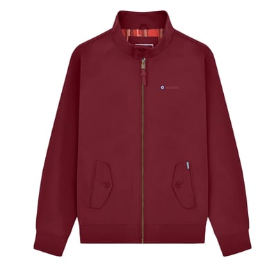 Lambretta - Harringtonjacke für Herren (Burgunderrot)