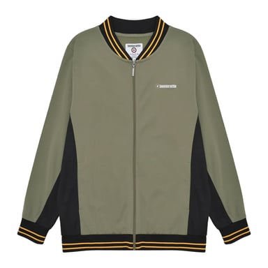 Lambretta - "Vintage" Trainingsjacke für Herren (Khakigrün/Schwarz/Gold)