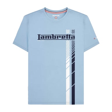 Lambretta - "SS25" T-Shirt für Herren (Himmelblau)