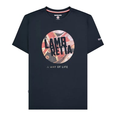 Lambretta - T-Shirt für Herren (Marineblau)
