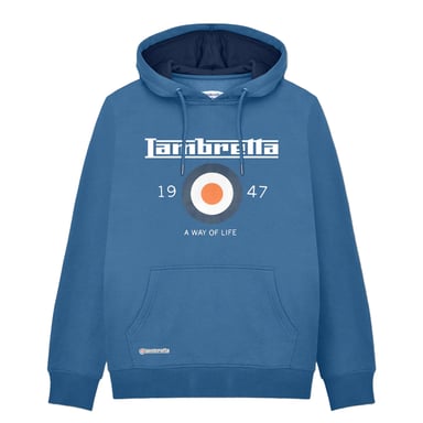 Lambretta - "AW24" Kapuzenpullover für Herren (Dunkelblau)