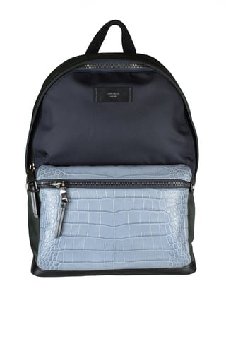 Jimmy Choo Wilmer Rucksack Blau