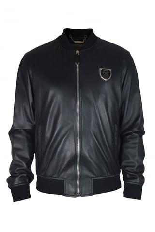 Philipp Plein Bomberjacke Schwarz