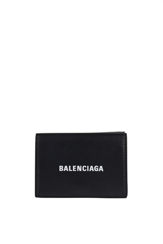 Balenciaga Mini Kartenetui Cash Schwarz