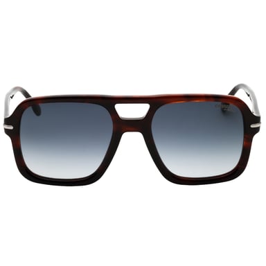 Carrera Dunkelgraue SF-Linsenbraune Horn-Sonnenbrille