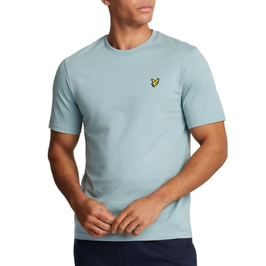Lyle Scott Herren Kurzarm-T-Shirts Reguläre Passform Rundhals Sommer Baumwollshirt
