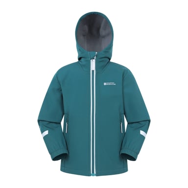 Mountain Warehouse - "Huxley" Softshelljacke Reflektierend für Kinder (Blau)