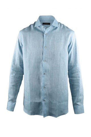 MooRER Hemd Blau