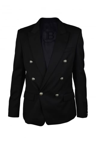 Balmain Jacke Schwarz