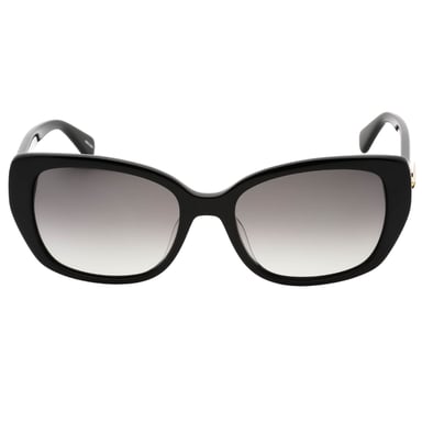 Kate Spade Graue SF PZ-Linsen-Sonnenbrille in Schwarz