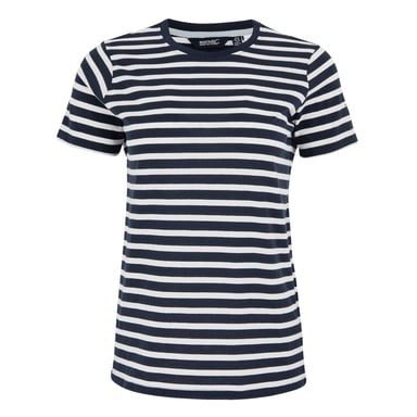 Regatta - "Bayletta" T-Shirt für Damen (Marineblau/Weiß)