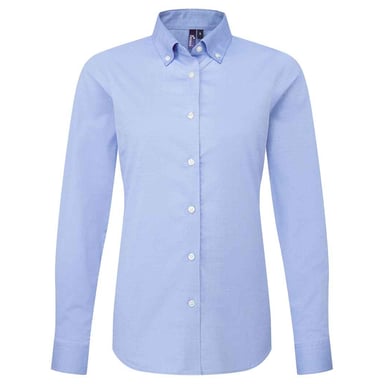 Premier - "Supreme" Formelles Hemd für Damen Langärmlig (Dunkelblau)