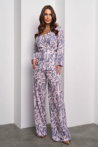 Day Damen Webset (Bluse & Hose) in Grau
