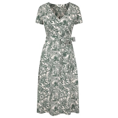 Mountain Warehouse - "Santorini" Midikleid Wickel für Damen (Khakigrün)
