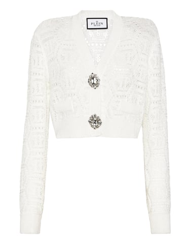 Strickjacke Monogram
