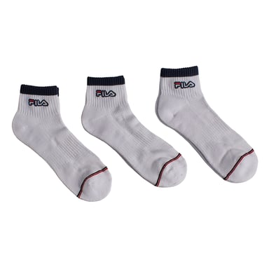 Pack-3 Viertel Socken F2522 für Herren und Damen