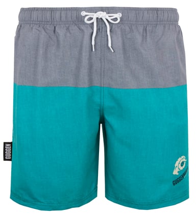 Herren Badehose mit Muster Streifen Grün
