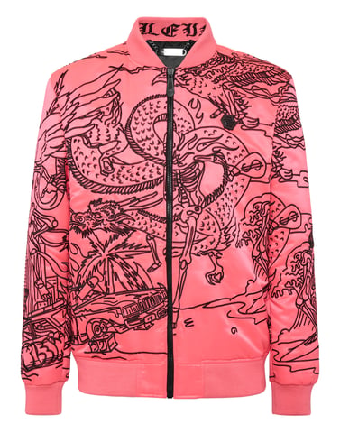 Bomberjacke Tattoo