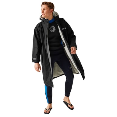 Regatta - Robe Mit Vlies gefüttert für Herren/Damen Unisex (Schwarz)