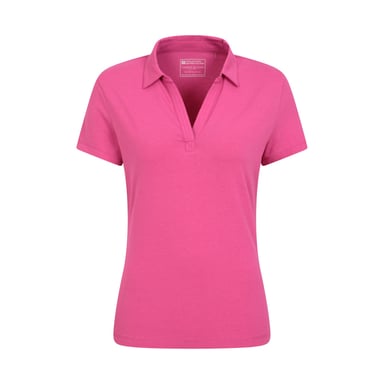 Mountain Warehouse - Poloshirt Mit UV-Schutz für Damen (Leuchtend Rosa)