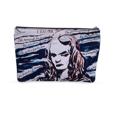Dior Stoff Clutch Bag J'adior
