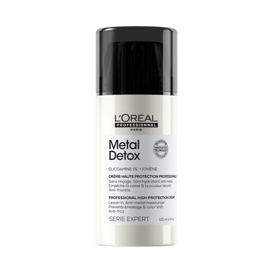 Metal Detox Professionelle Leave-in-hochschutzcreme Für Strapaziertes Haar 100 ml