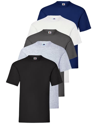 Fruit of the Loom Herren T-Shirt 5er Pack