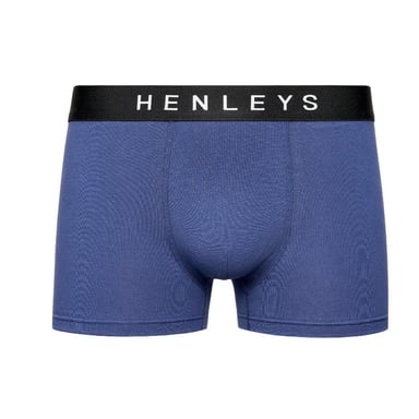 Henleys - "Inky" Boxershorts für Herren(3er-Pack) (Blau)