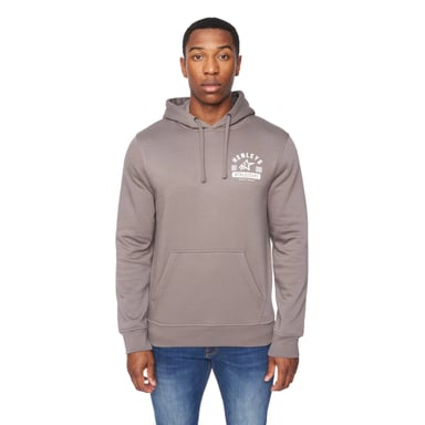 Henleys - "Upton" Kapuzenpullover für Herren (Dunkelgrau)
