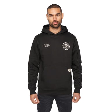 Duck and Cover - "Keyaan" Kapuzenpullover für Herren (Schwarz)