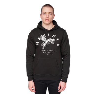 Henleys - "Colhen" Kapuzenpullover für Herren (Schwarz)