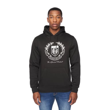 Henleys - "Myer" Kapuzenpullover für Herren (Schwarz)