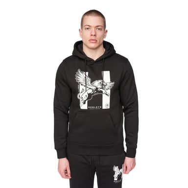 Henleys - "Curveball" Kapuzenpullover für Herren (Schwarz)
