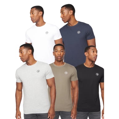Henleys - "Calyer" T-Shirt für Herren(5er-Pack) (Bunt)