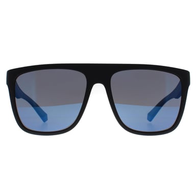 Polaroid Square Herren Matt Schwarz Blau Blau Polarisiert PLD 2162/S
