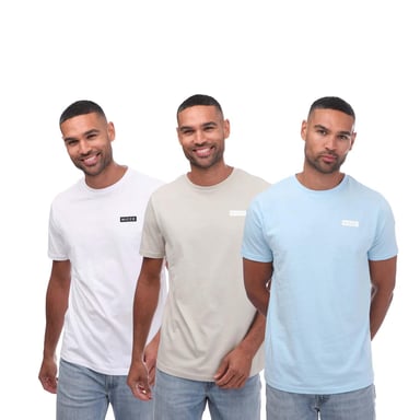 Nicce - "Asuka" T-Shirt für Herren(3er-Pack) (Bunt)