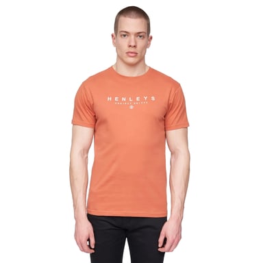 Henleys - "Ninesix" T-Shirt für Herren (Ziegelrot)