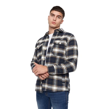 Duck and Cover - "Francore" Hemdjacke für Herren (Marineblau)