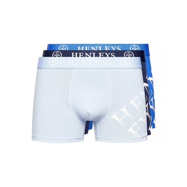 Henleys - "Tringles" Boxershorts für Herren(3er-Pack) (Bunt)