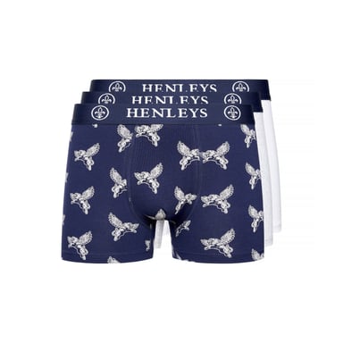 Henleys - "Lionwing" Boxershorts für Herren(3er-Pack) (Bunt)