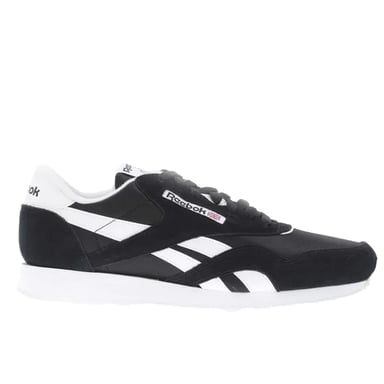 Reebok - Herren/Damen Unisex Sneaker "Classic", Wildleder-Panel (Schwarz)