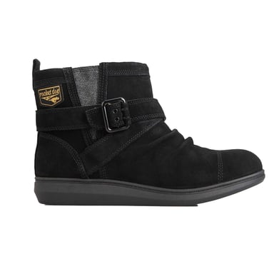 Rocket Dog - Damen Stiefeletten "Mint", Wildleder (Schwarz)