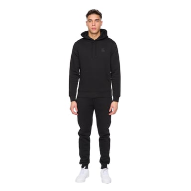 Duck and Cover - "Merchell" Hoodie und Jogginghosen-Set für Herren (Schwarz)