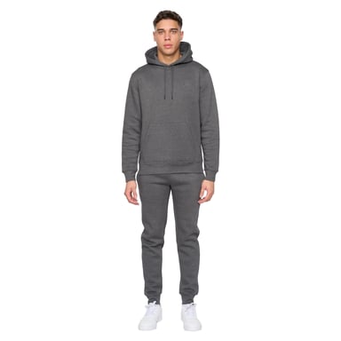 Duck and Cover - "Merchell" Hoodie und Jogginghosen-Set für Herren (Holzkohle-Mergel)