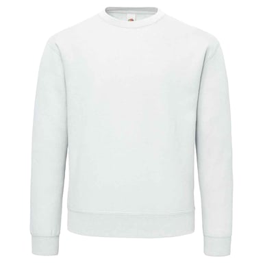 Fruit of the Loom - "Supercotton" Sweatshirt für Herren (Weiß)