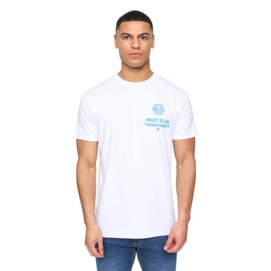 Henleys - "Henstamp" T-Shirt für Herren (Weiß)