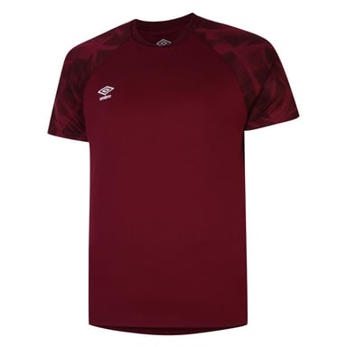 Umbro - "Atlas" Trikot für Herren (Weinrot/Weiß)