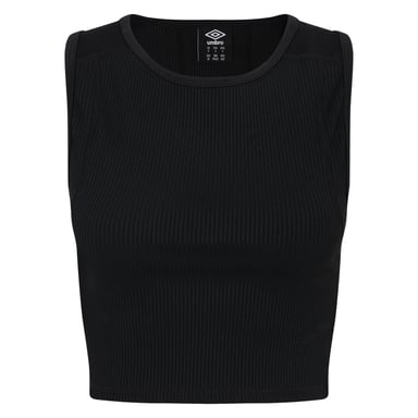 Umbro - Kurzes Top für Damen (Schwarz)