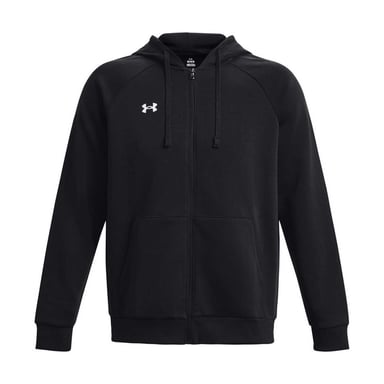 Under Armour - "Rival" Kapuzenpullover Durchgehender Reißverschluss für Herren/Damen Unisex (Schwarz)